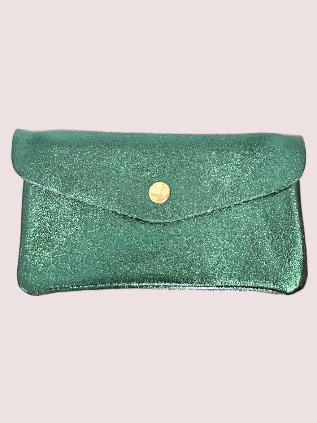 Porte-monnaie en cuir irisé