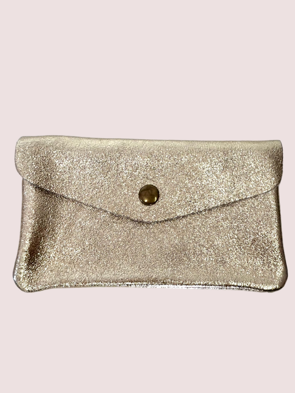 Porte-monnaie en cuir irisé