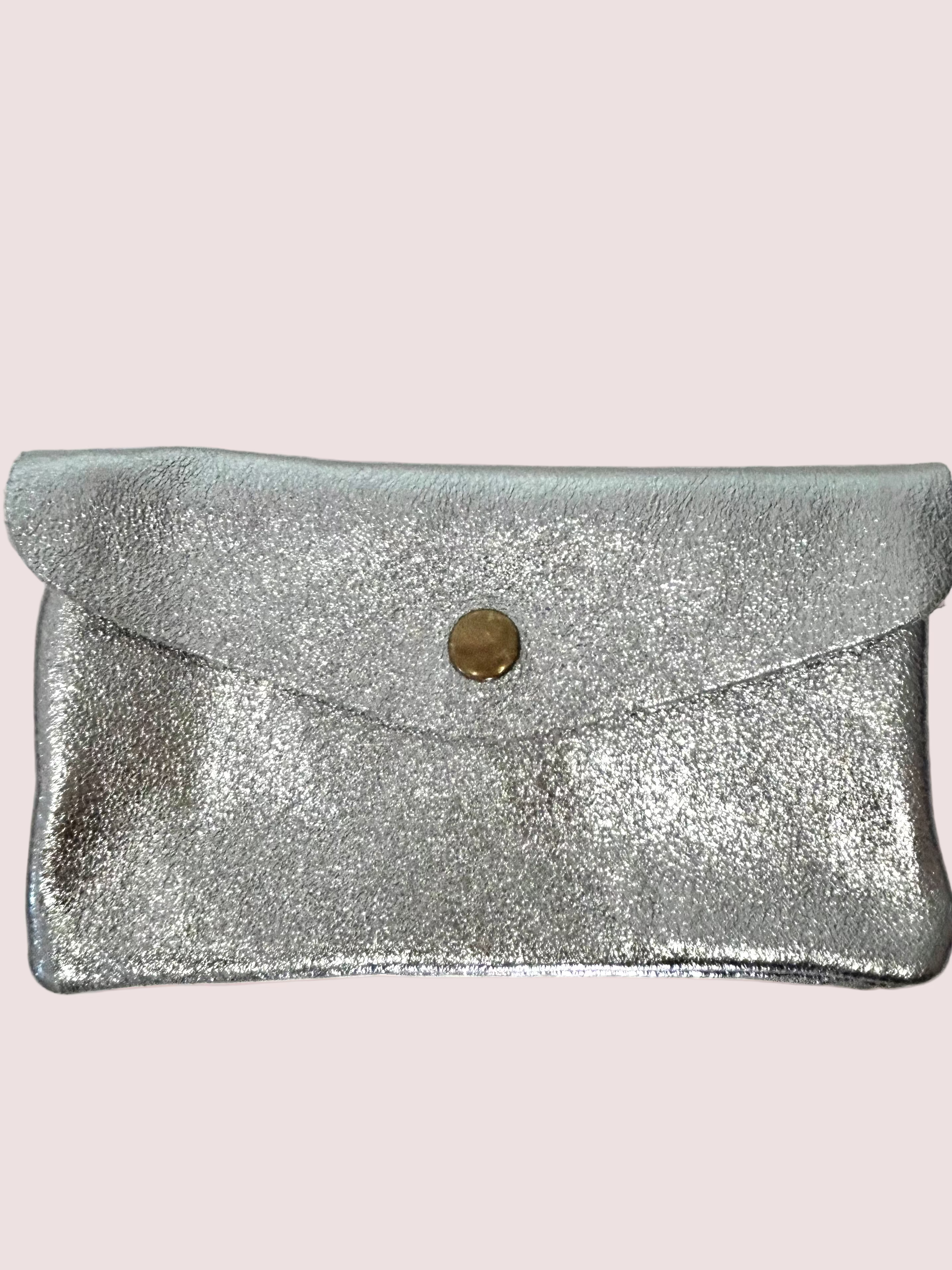 Porte-monnaie en cuir irisé