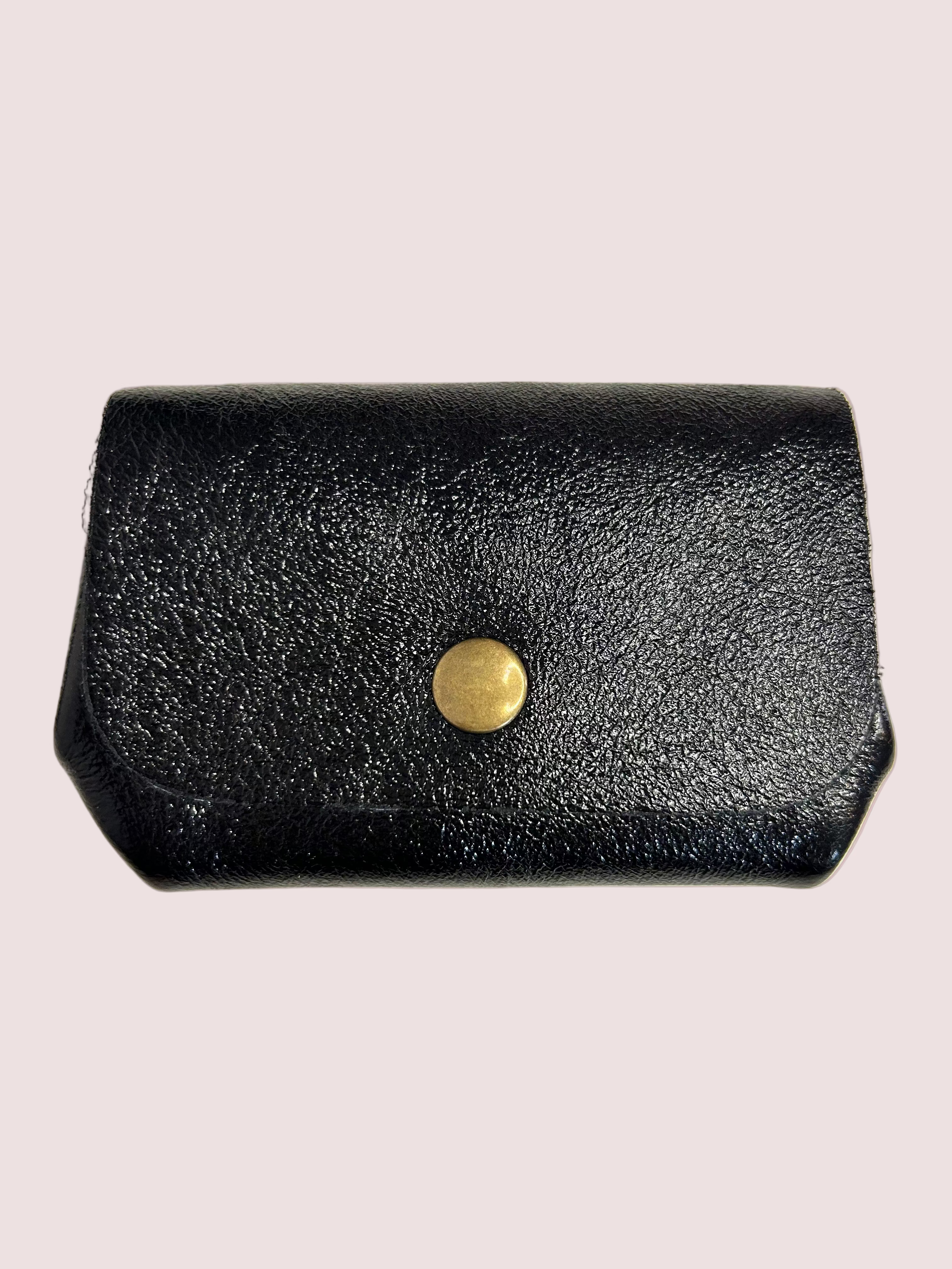 Porte-monnaie en cuir à compartiments