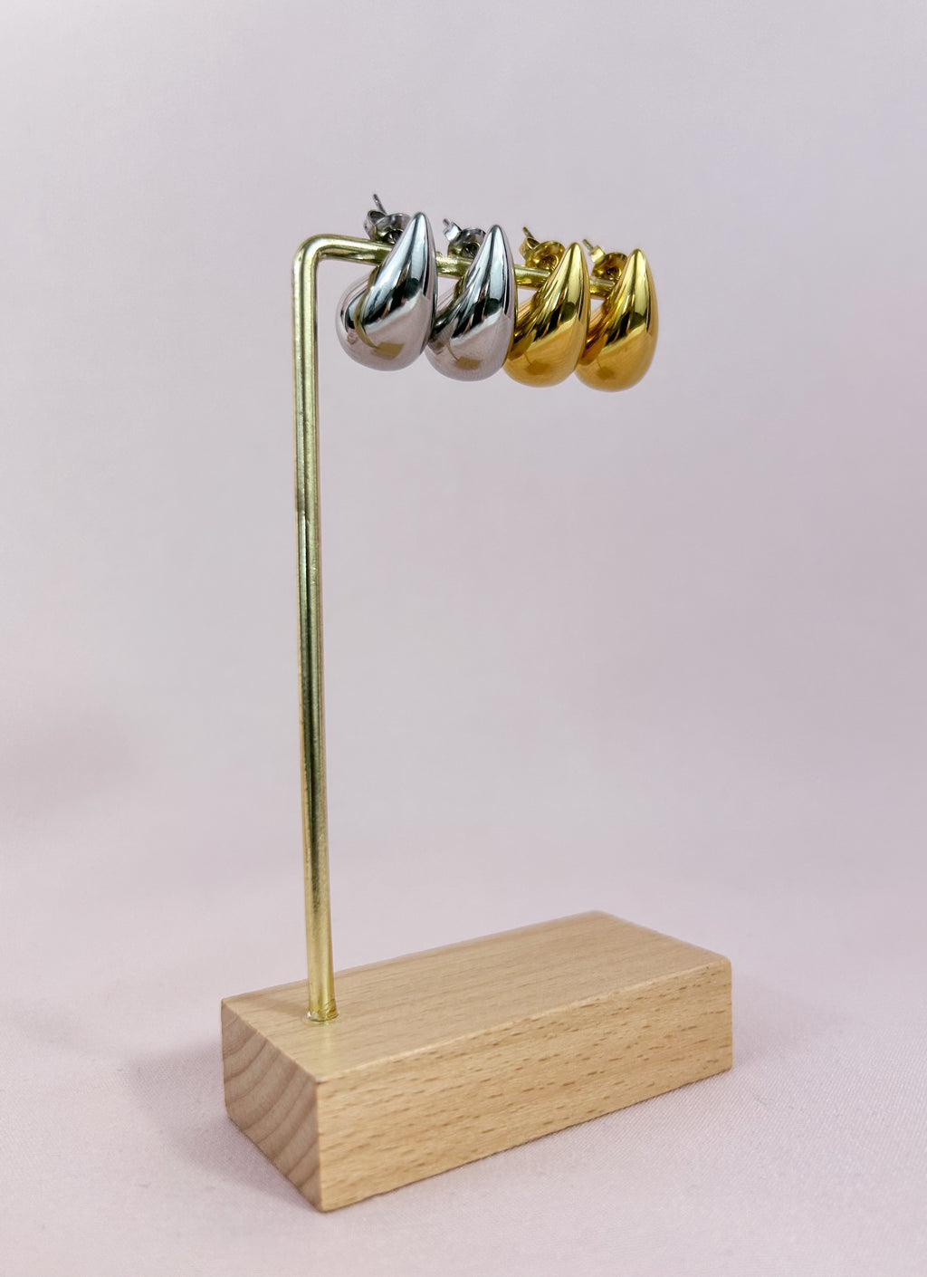 Boucles d'oreilles gouttes