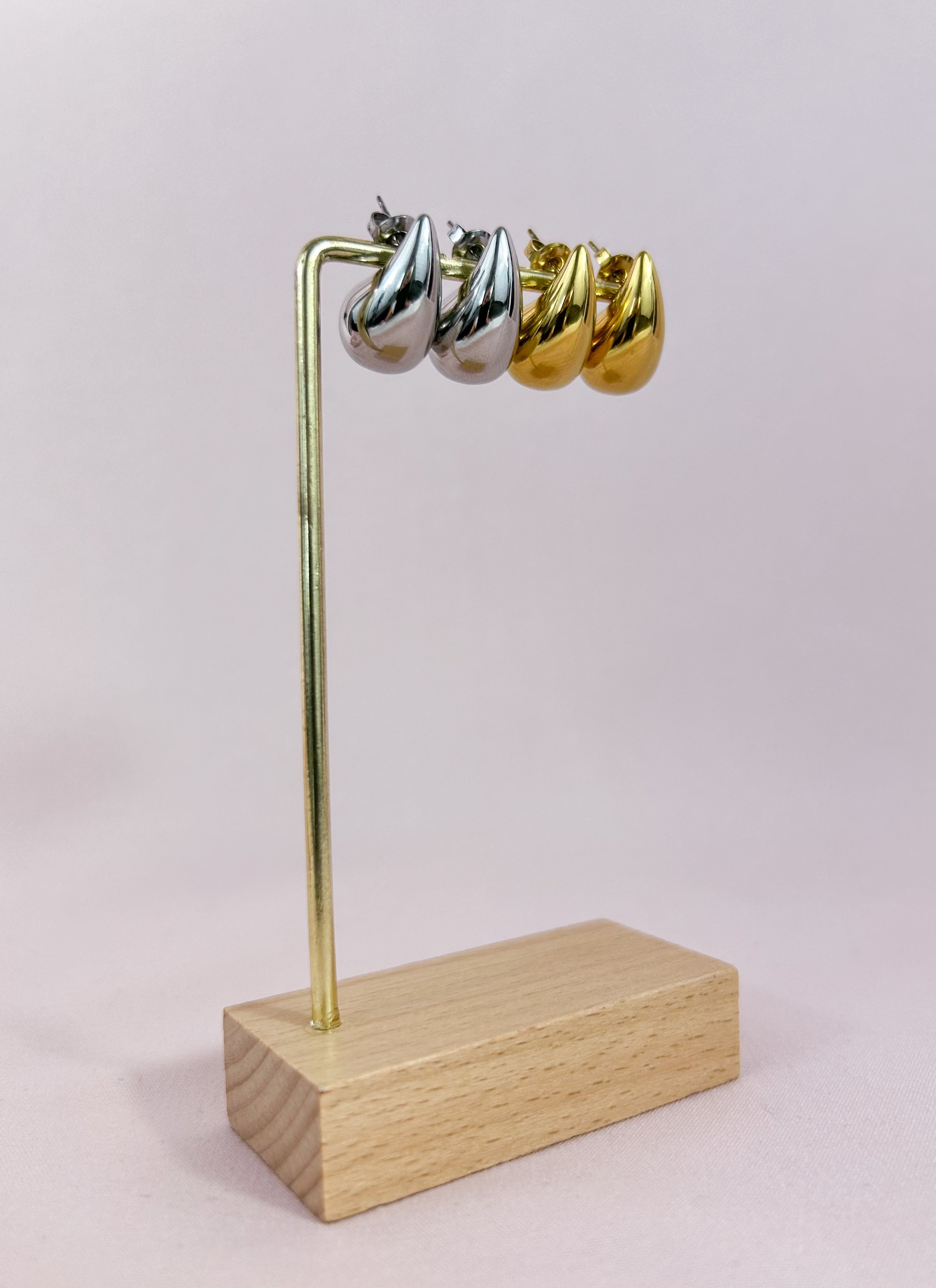 Boucles d'oreilles gouttes