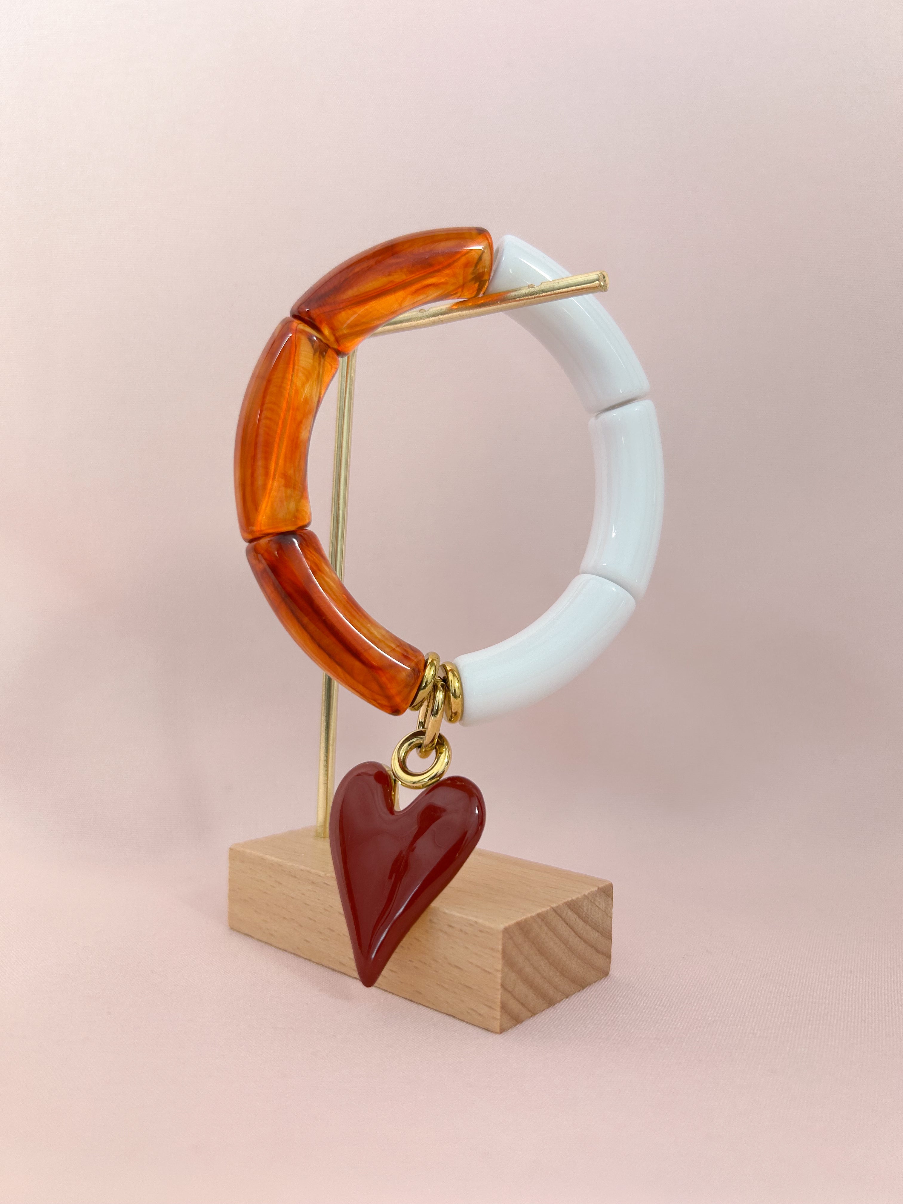 Bracelet jonc avec pendentif