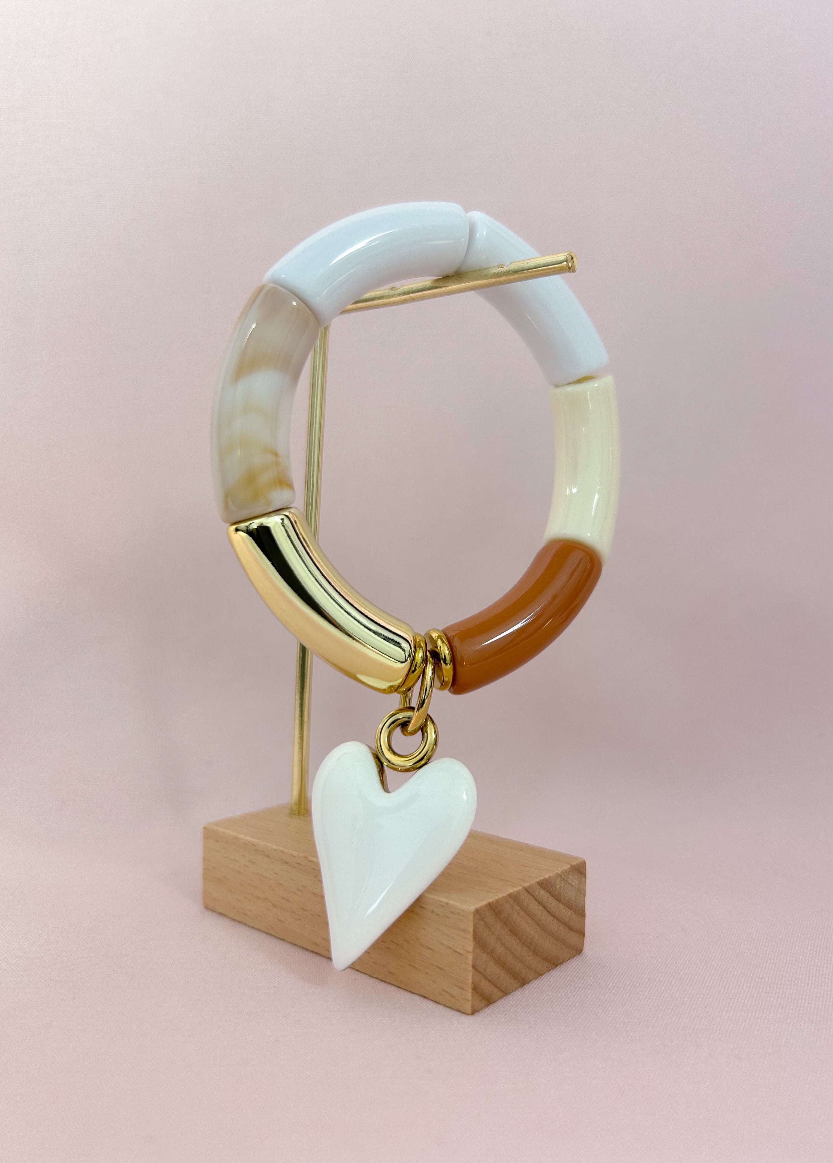 Bracelet jonc avec pendentif