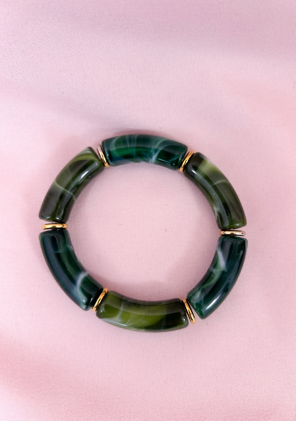 Bracelet jonc vert