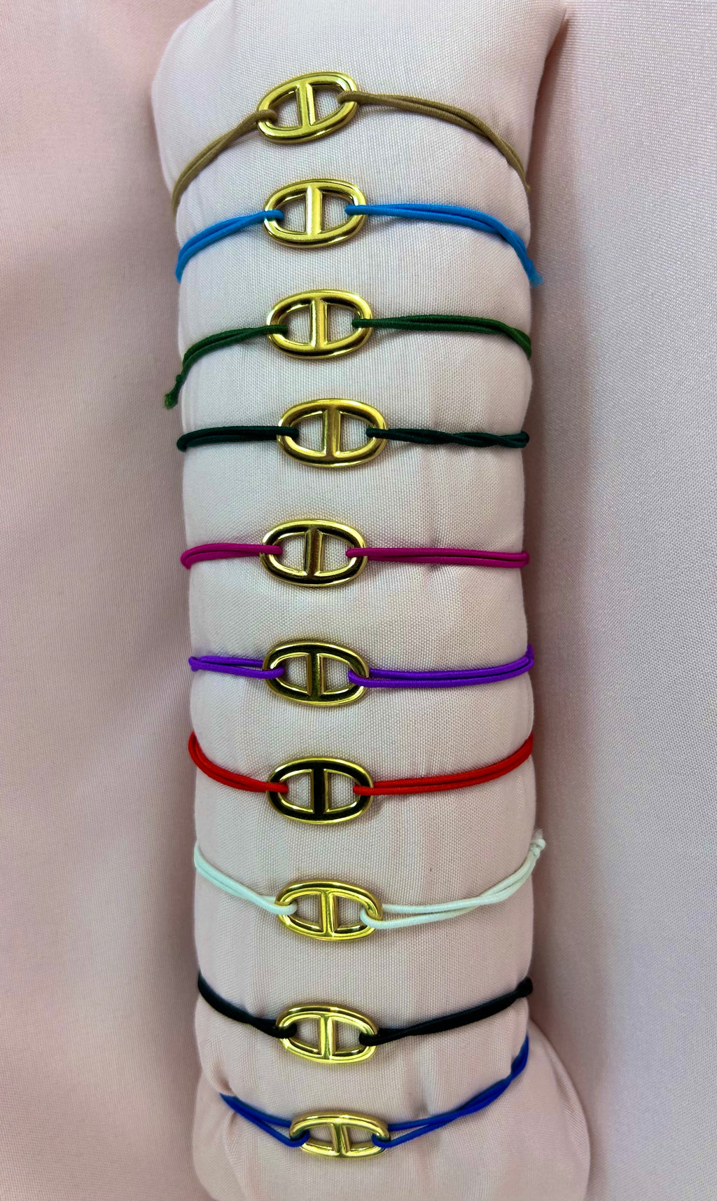 Bracelet élastique avec maillon