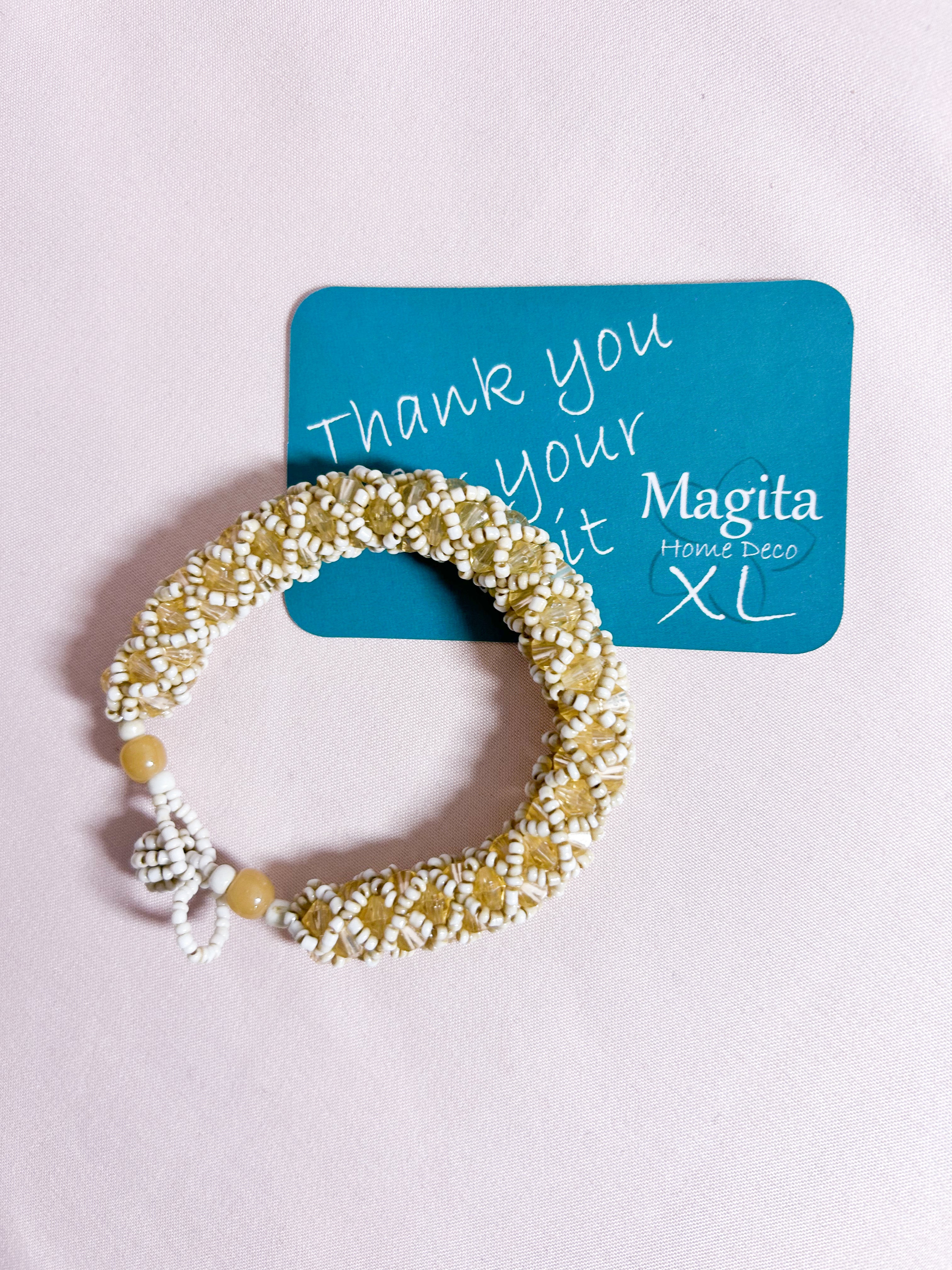 Bracelet perlé Domi