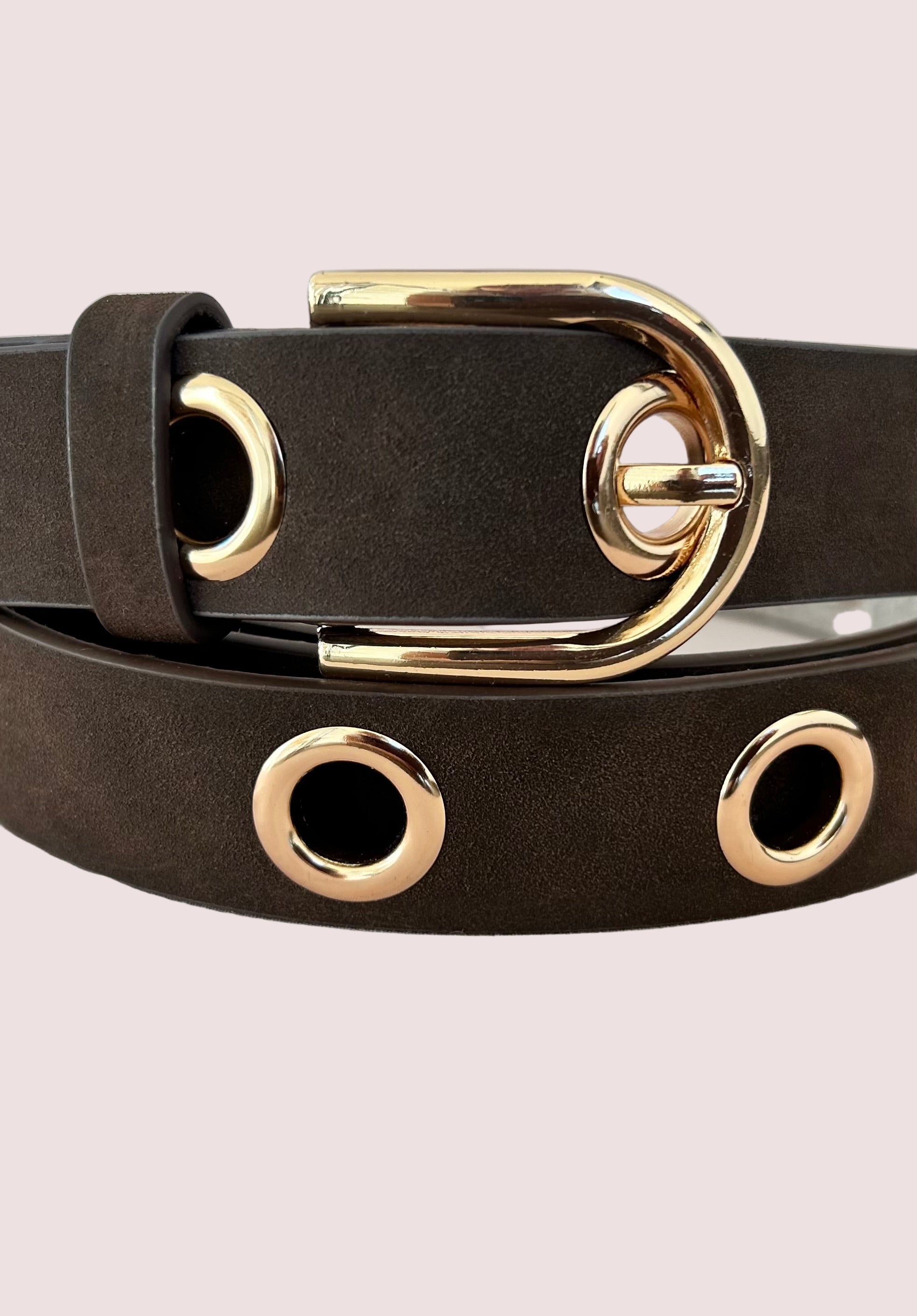 Ceinture chocolat
