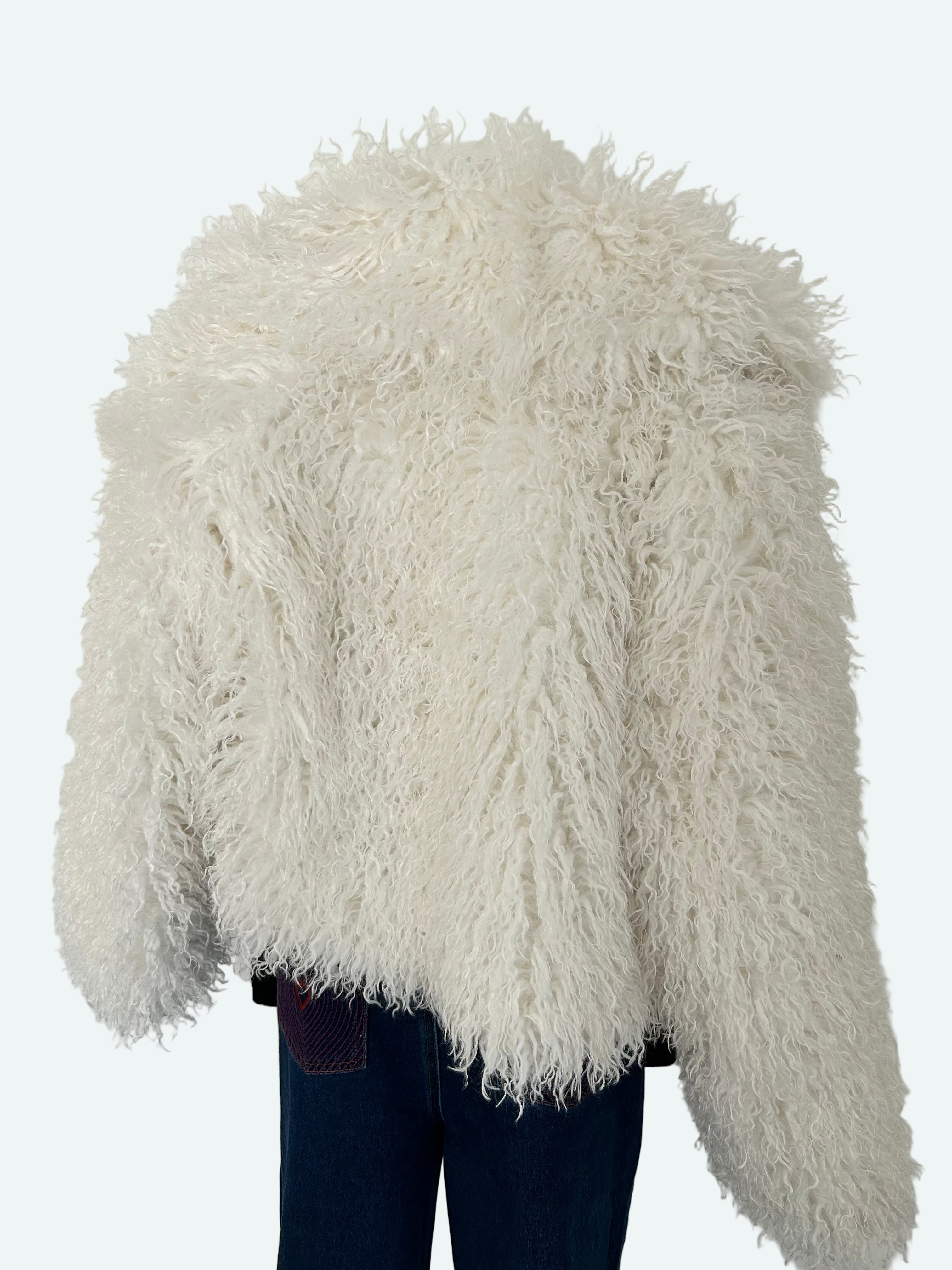 Veste effet fourrure