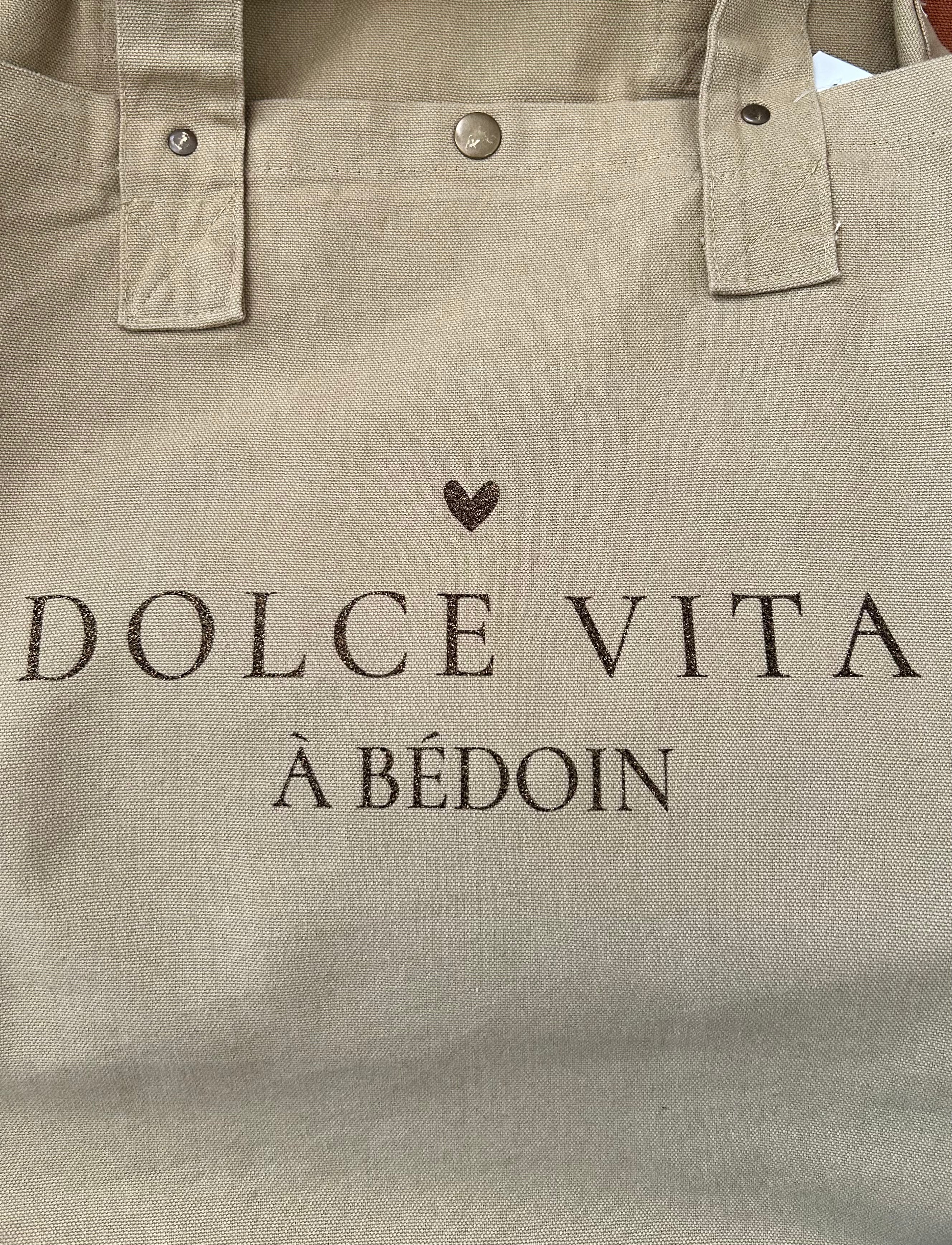 Sac cabas " Dolce vita à Bédoin"
