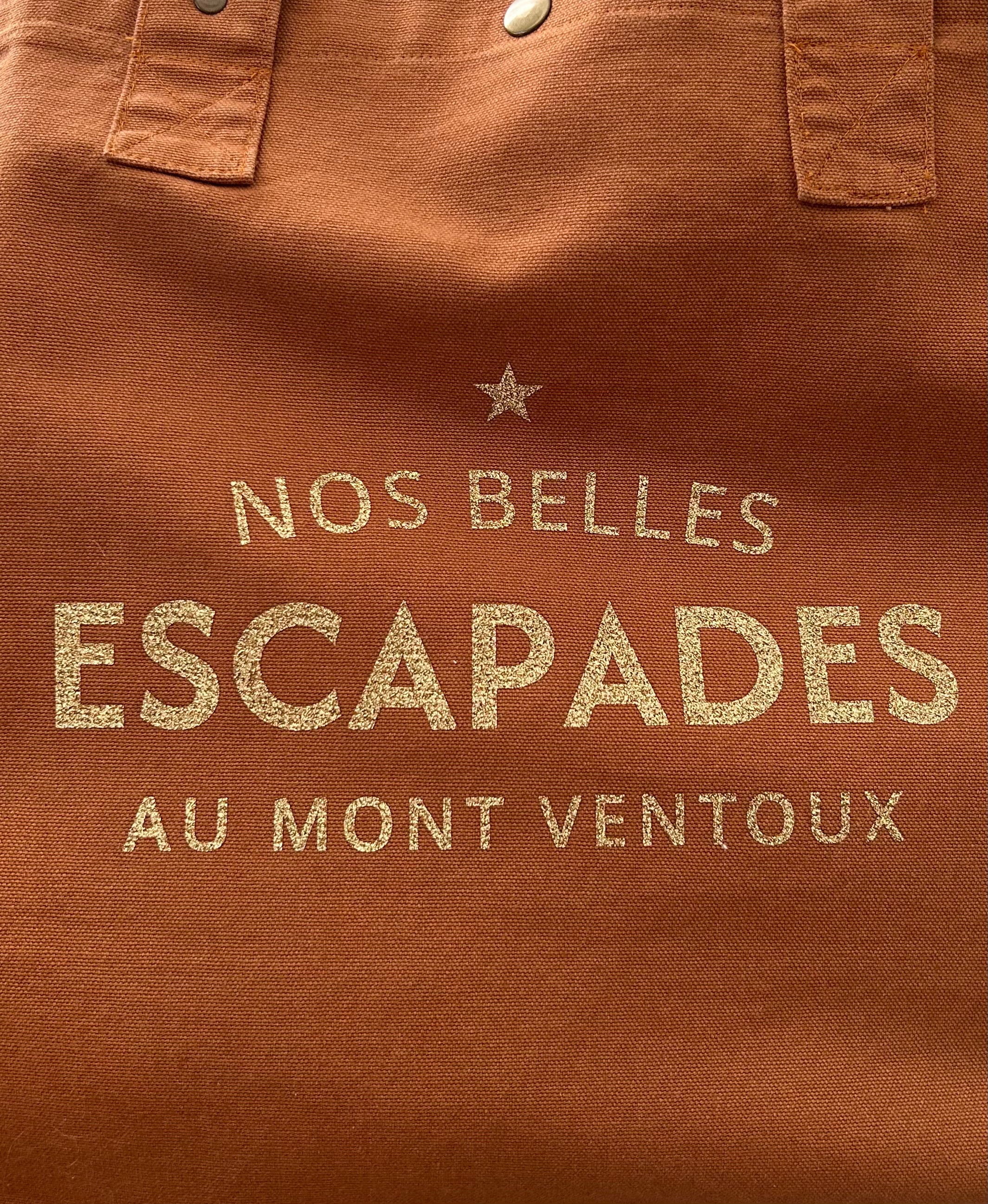 Sac cabas " Nos belles escapades au Mont Ventoux"