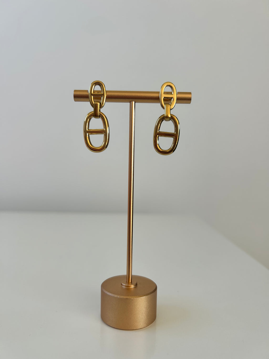 Boucles d'oreilles maillons