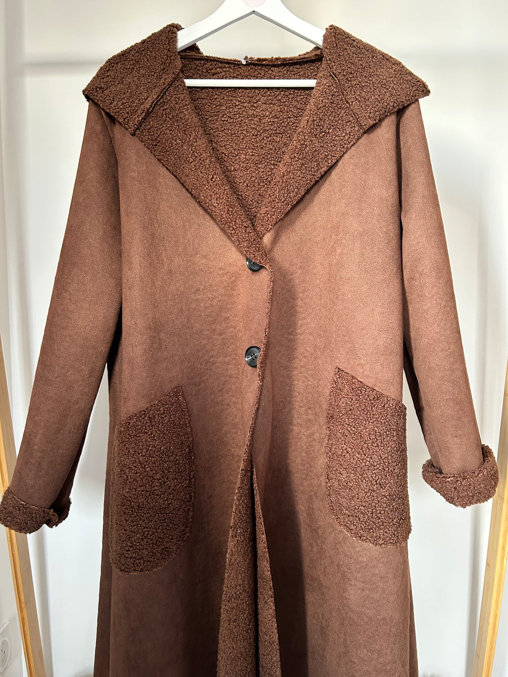 Manteau chocolat