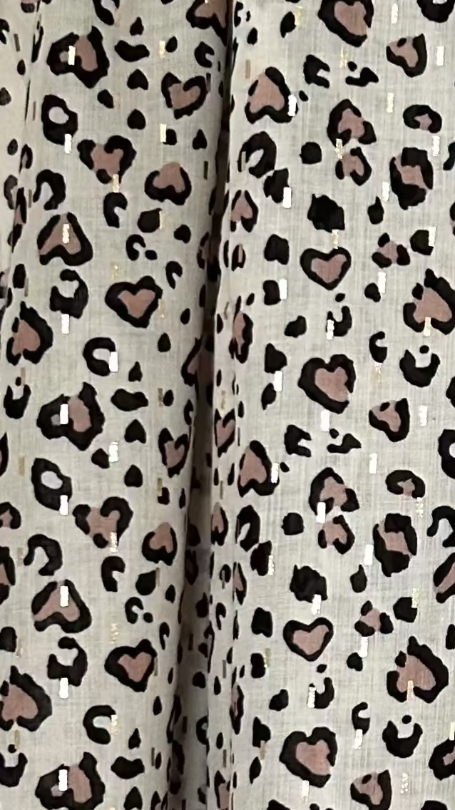 Foulard léopard